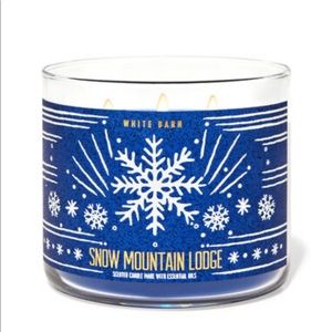 SNOW MOUNTAIN LODGE 3 Wick Candle